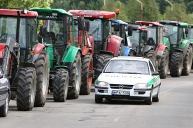 Ūkininkų streikas domina ne visus
