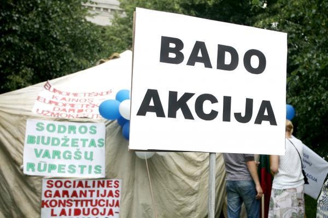 Prie Seimo badavęs smulkiųjų verslininkų atstovas atsidūrė ligoninėje 
