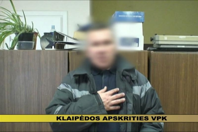 Prieš teismą Klaipėdoje stos mašinvagiai - reketininkai