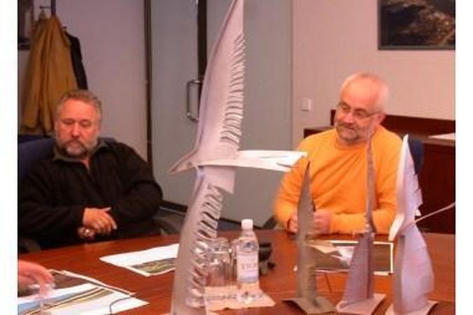 Uosto direkcija statys „Albatroso“ paminklą