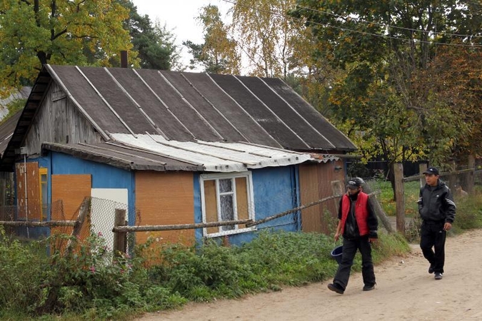 Vyriškis tikina prievarta buvo laikomas Vilniaus čigonų tabore