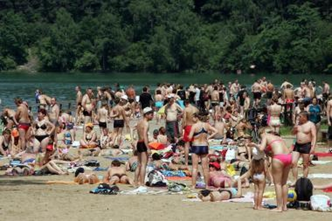 Vilniaus paplūdimiuose išgelbėta 20 skenduolių