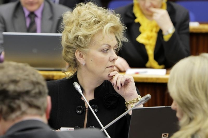 Klaipėdietė Irina Rozova grįžta į Seimą 