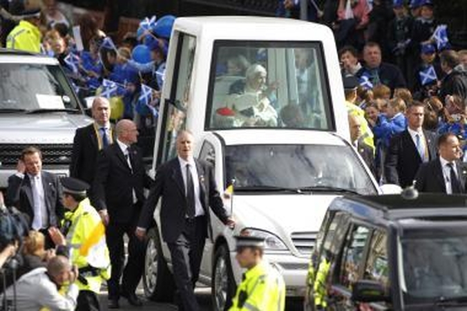 Popiežius Didžiojoje Britanijoje kovoja prieš sekuliarizmą ir ieško sąjungininkų