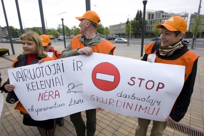 Vairuotojai prašo valdžios gelbėti troleibusų parką