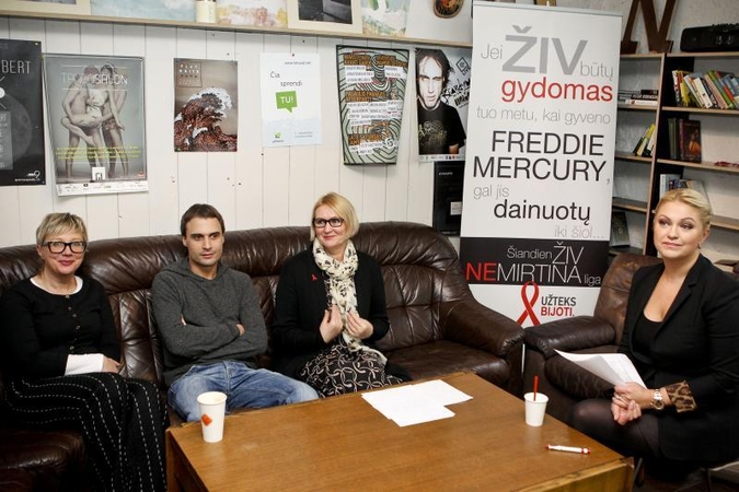 „Queen Show“ organizatoriai kviečia atlikti ŽIV testą 