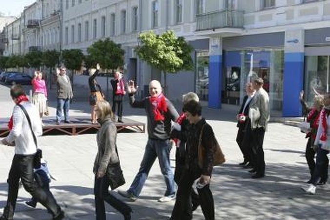 Socialdemokratai švenčia Gegužės 1-ąją