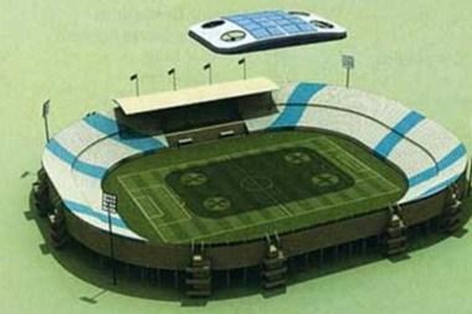 Stadionui vėsinti Kataras kuria dirbtinius debesis