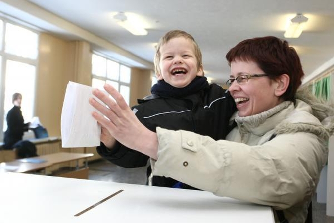 Gražiškių kaime rinkėjų aktyvumas beveik kaip sovietmečiu - 95 proc.