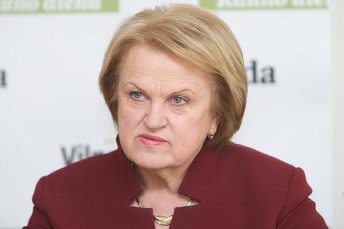 Po sunkios ligos K. Prunskienė atsigauna Maskvoje