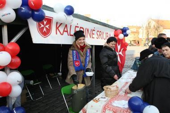 „Kalėdinės sriubos“ akcija – Klaipėdoje