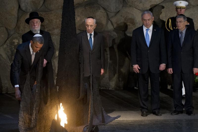 B.Obama paskutinę vizito Izraelyje dieną aplankė ir istorines įžymybes