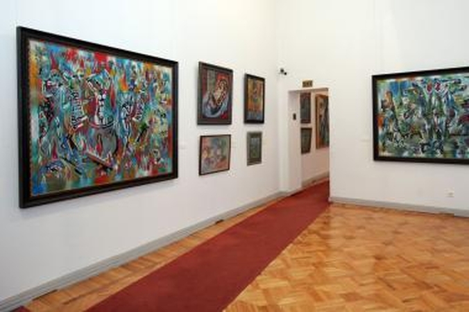 Pasivaikščiojimas po dailininko V.Kasiulio "Rojaus sodus"