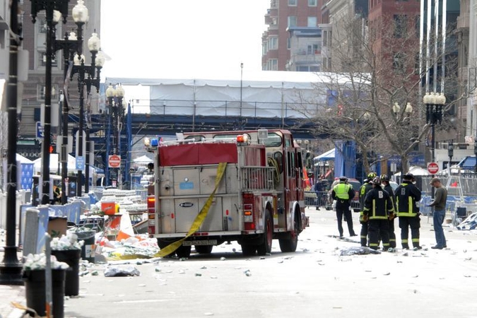 Įtariamas Bostono sprogdintojas galimai pastebėtas įrašuose