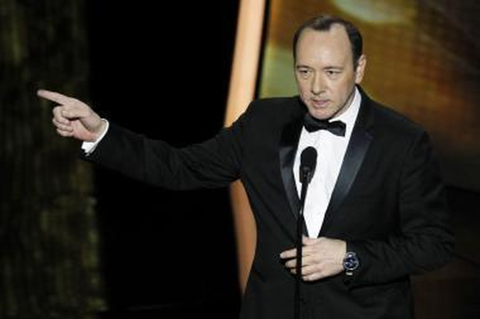 K.Spacey su D.Fincheriu kurs TV serialą