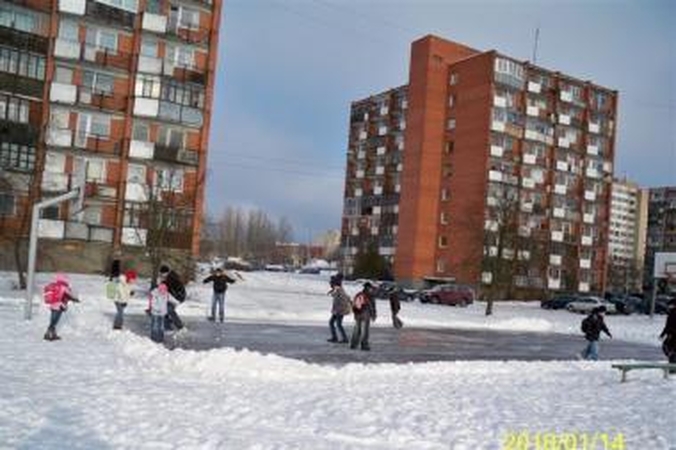 Vilniuje 15-oje seniūnijų išlietos ledo čiuožyklos (adresai)