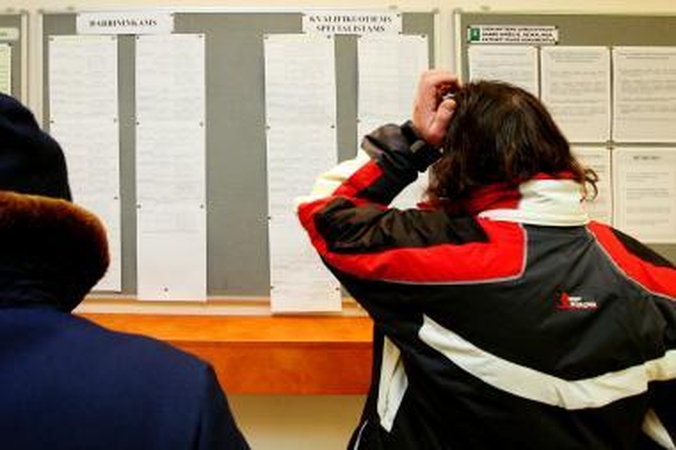 Kauno rajone užfiksuotas 7 procentų nedarbo lygis