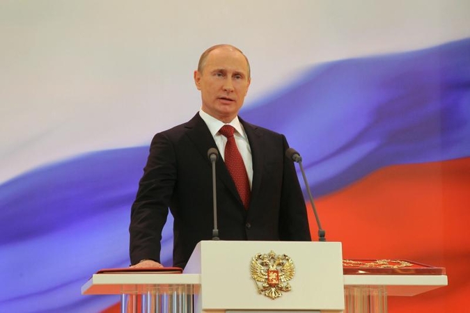 Vladimiras Putinas vėl tapo Rusijos prezidentu