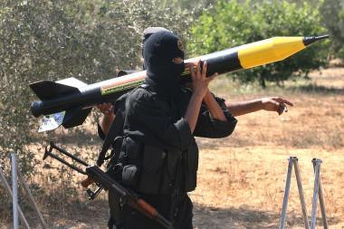 "Hamas" Izraeliui atsakė raketomis