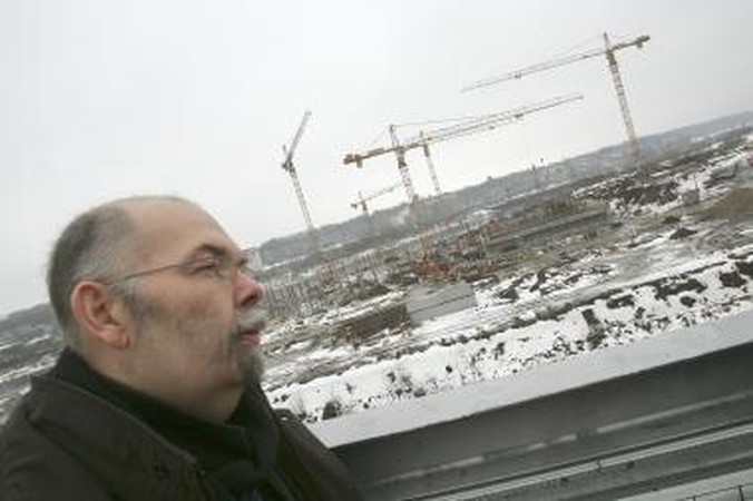 Žalgirio arenos architektui suteiktas Kauno garbės piliečio vardas (papildyta)