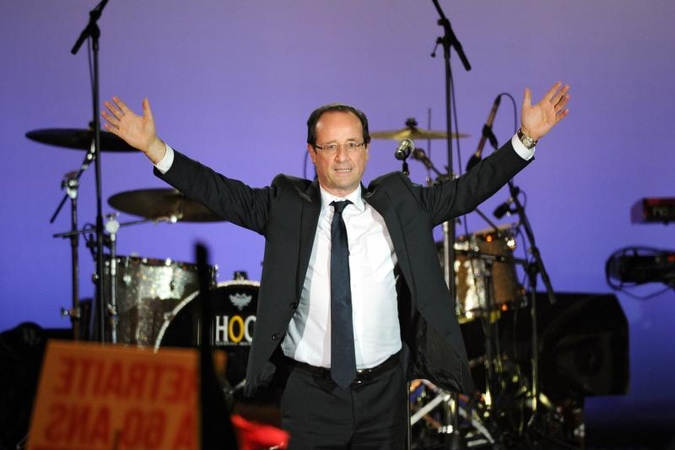 F.Hollande'as prezidento rinkimuose surinko 51,62 proc. balsų