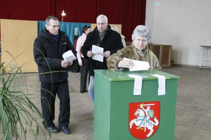 Iki 19 val. balsavo 38 proc. rinkėjų