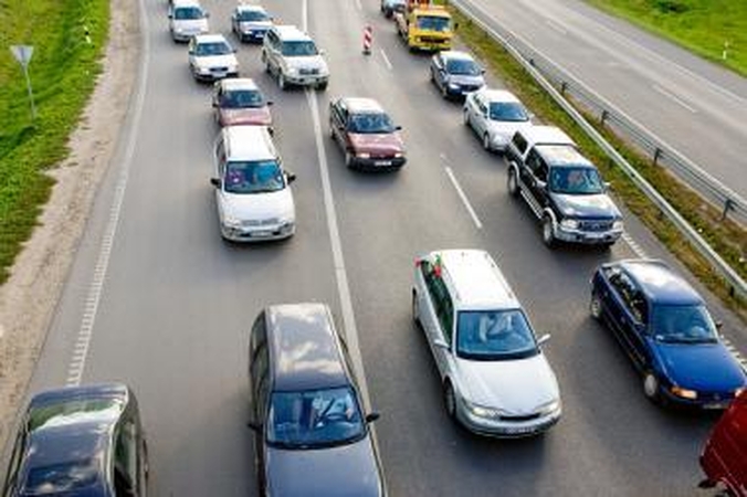 Greitkelis Vilnius-Kaunas: dalyje ruožų leistinas greitis gali padidėti