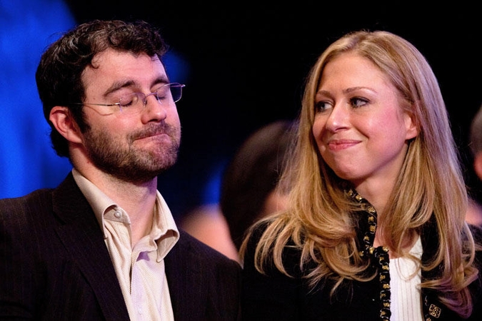 Chelsea Clinton debiutavo kaip televizijos reporterė