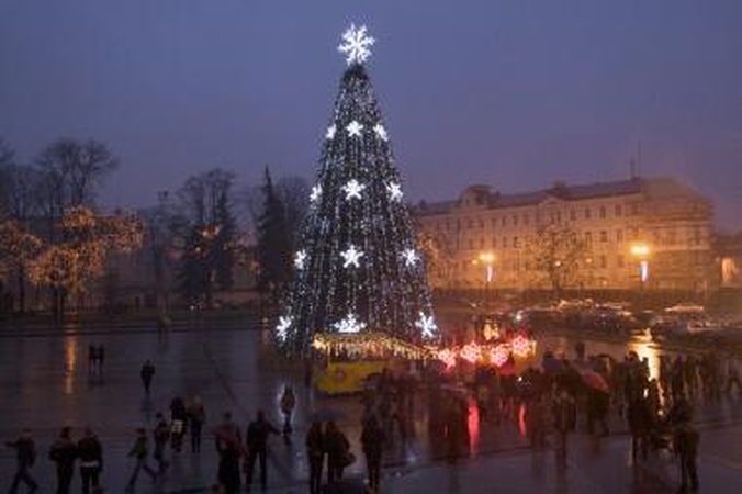 Sniego tikimybė per Kalėdas – maža 