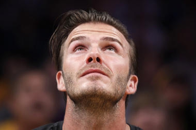 Davidas Beckhamas sukėlė avariją