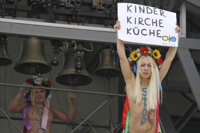 Ukrainos judėjimo FEMEN lyderė išsiųsta iš Rusijos