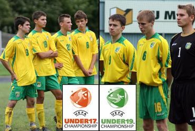 Kitų metų rudenį U-17 ir U-19 rinktinės priims varžovus namie