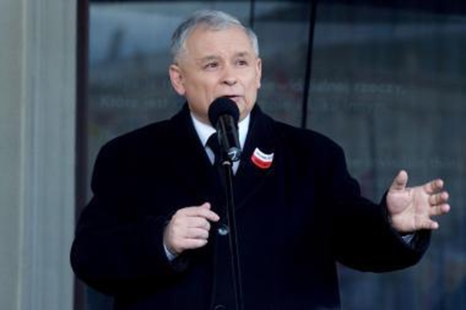 J.Kaczynskis: Lenkijos politika Lietuvoje patyrė visišką pralaimėjimą