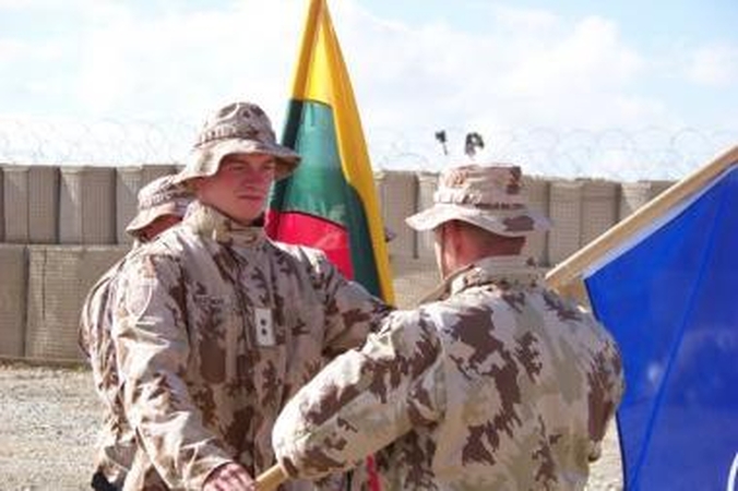 Afganistane pasikeitė Lietuvos karių pamaina