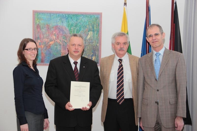 Klaipėdos universiteto docentas paskirtas garbės konsulu