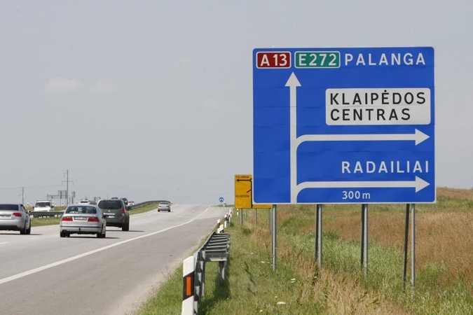 Palangos aplinkkelio projektui - žalia šviesa