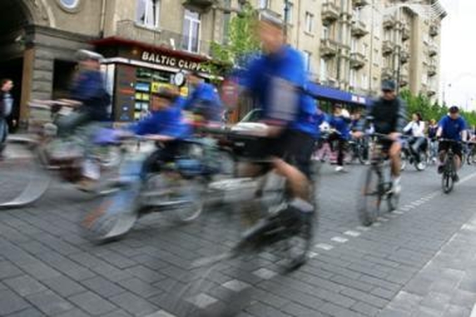 Europos dieną Vilniuje - dviračių žygis nuo Seimo iki Verkių rūmų (programa)