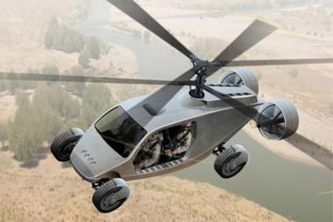 DARPA planuose - skraidantis automobilis