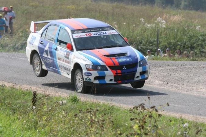 Zarasų „300 ežerų ralio“ nugalėtojas - Vytautas Švedas