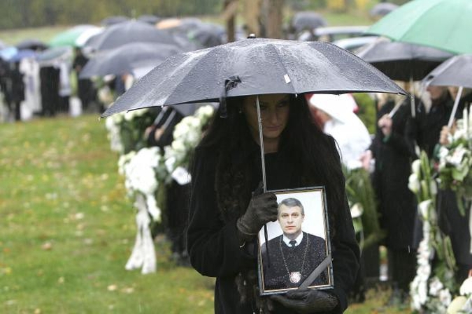 Nušauto teisėjo J. Furmanavičiaus laidotuvės