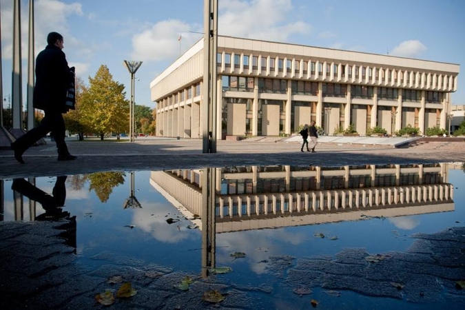 Vilniaus valdžia žada suremontuoti Seimo fontaną