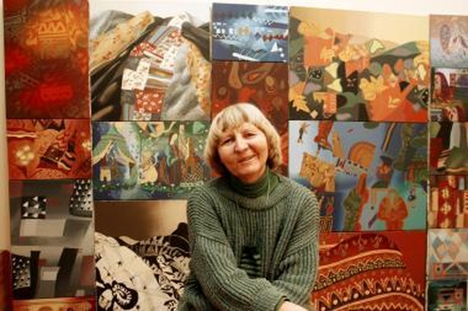 Tapytojos A.Banytės „Nuotaikos“ – „Paletėje“