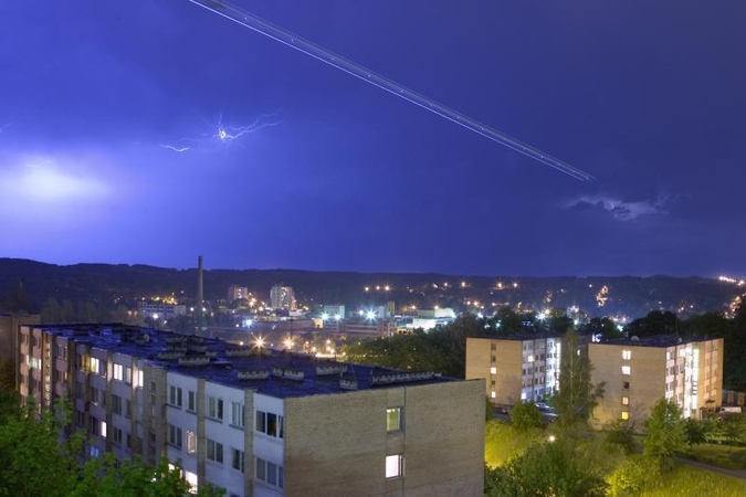 Draudikai: dėl žaibų sugadinto turto dažniausiai kreipiasi vilniečiai