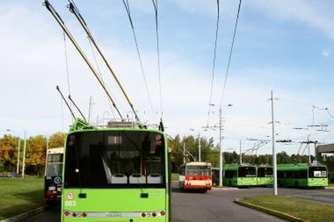 Kauno troleibusų vairuotojai neatmeta neterminuoto streiko galimybės 