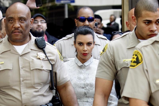 JAV garsenybė K. Kardashian susitarė dėl skyrybų su K. Humphriesu
