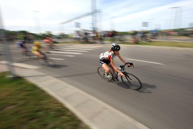 Lietuvos dviračių čempionato grupines moterų lenktynes laimėjo Rasa Leleivytė