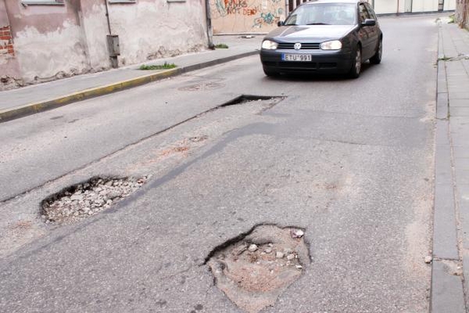 Kauno duobių remontui šiemet jau išleista apie 3,5 mln. litų