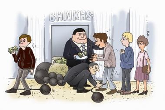  Dalis bankų žada švelninti skolinimo sąlygas