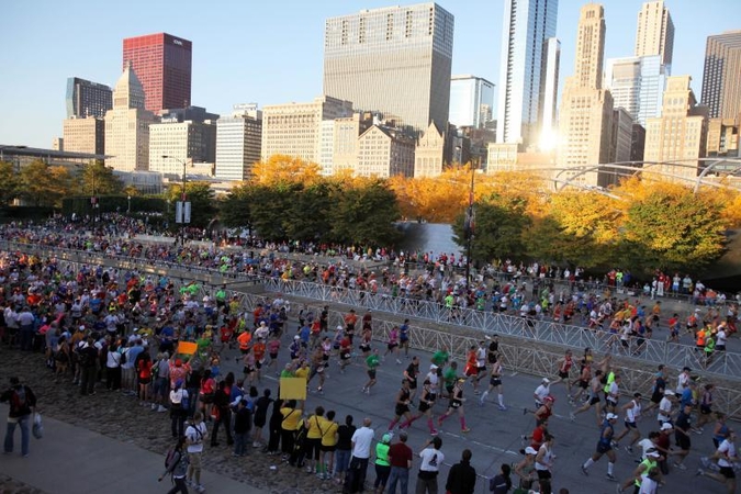Šimtametis britas - seniausias žmogus, nubėgęs maratoną