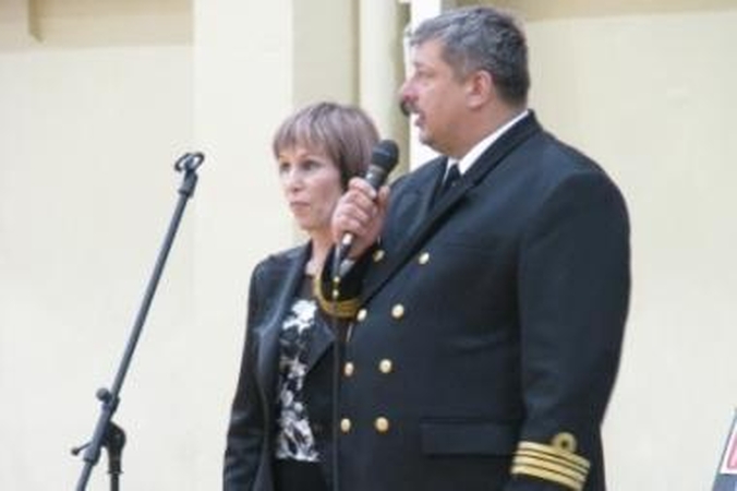 Mirė KJP Karo flotilės vadas komandoras A.Stankaitis 